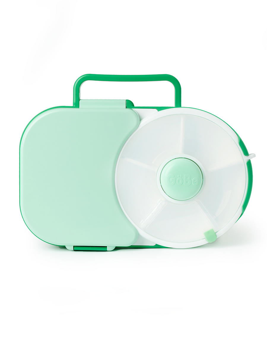 Gobe large snack and meal spinner lunch box