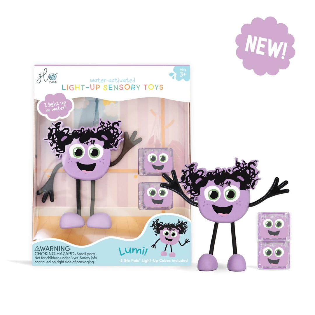 Glo Pals - character & light up bath toy - Lumi