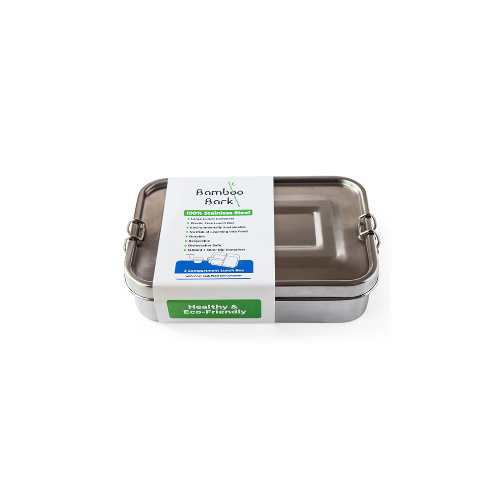 Large 3-Compartment Lunch Container